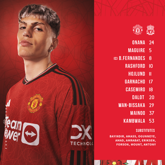 11 ตัวจริง แมนยู ลิเวอร์พูล