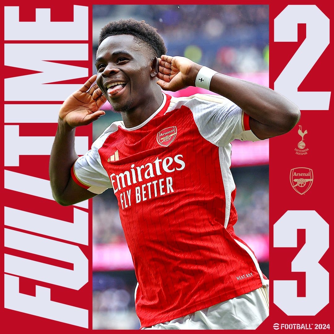 ผลบอลล่าสุด พรีเมียร์ลีก สเปอร์ส อาร์เซนอล