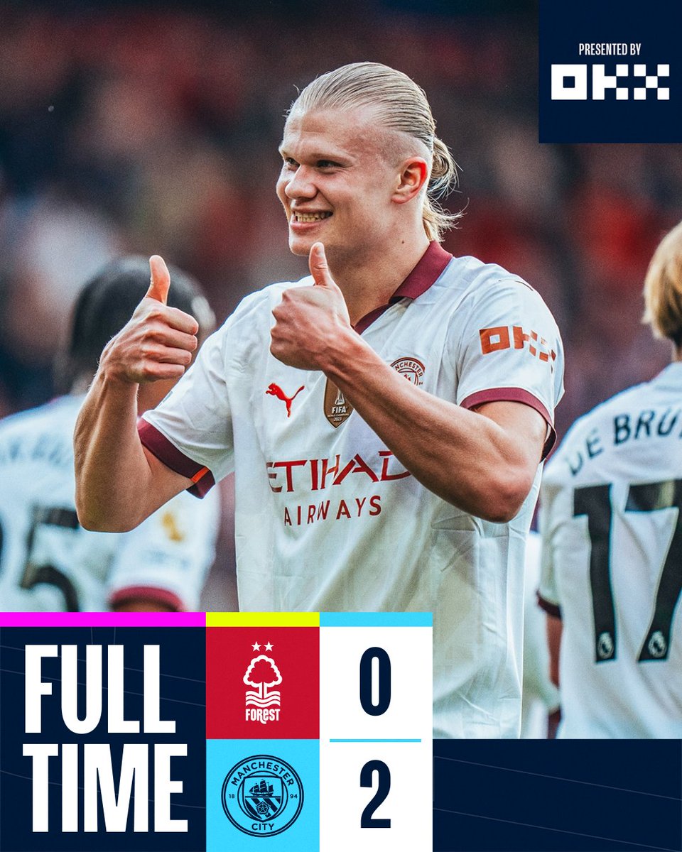 ผลบอลเมื่อคืนนี้ พรีเมียร์ลีก ฟอเรสต์ แมนซิตี้