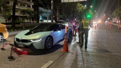 ข่าวลูกชายรัฐมนตรีเมาขับ