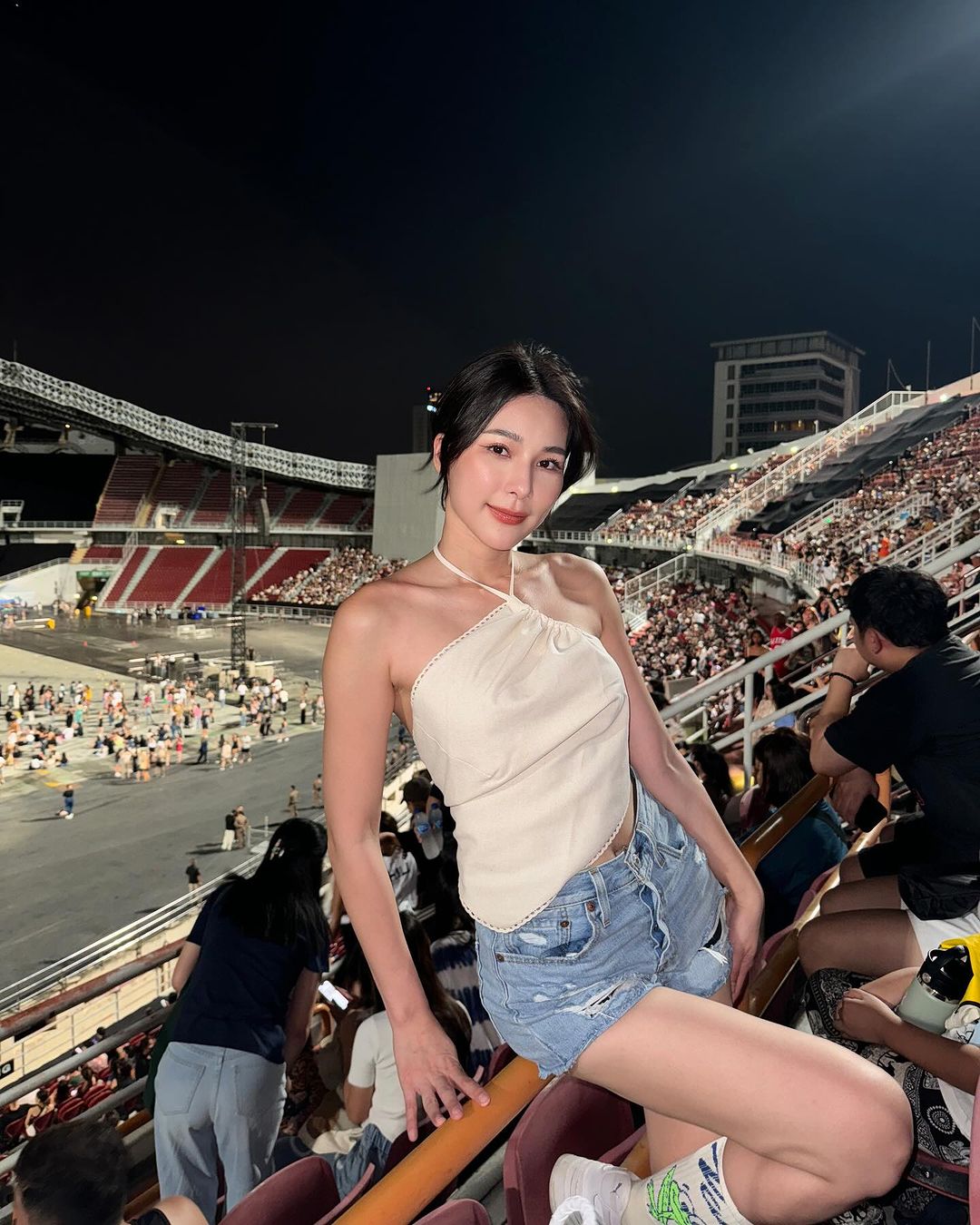 จันจิ ไปคอนเสิร์ตบรูโน่ มาร์ส