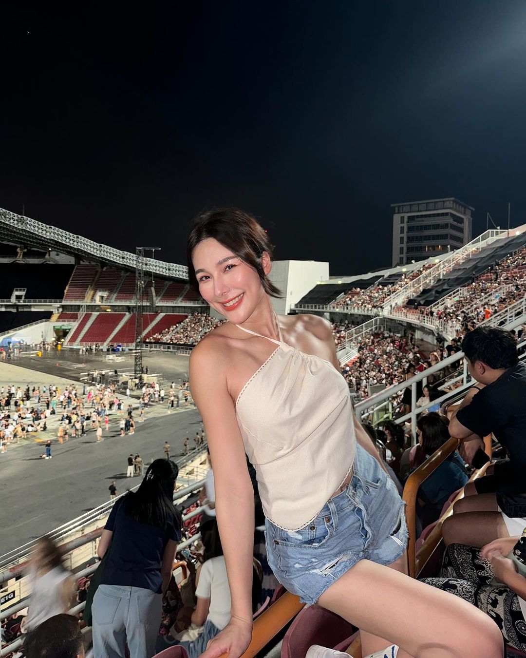 จันจิ ไปคอนเสิร์ตบรูโน่ มาร์ส