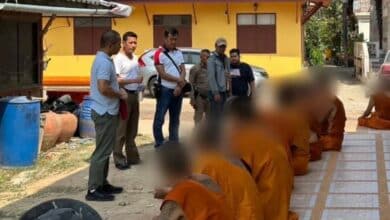 ตำรวจลาบวชสืบคดีในวัด