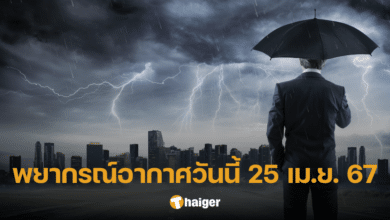 พยากรณ์อากาศวันนี้ ร้อนจัดต่อเนื่อง พายุฤดูร้อนถล่ม 43 จังหวัด เสี่ยงลูกเห็บตก