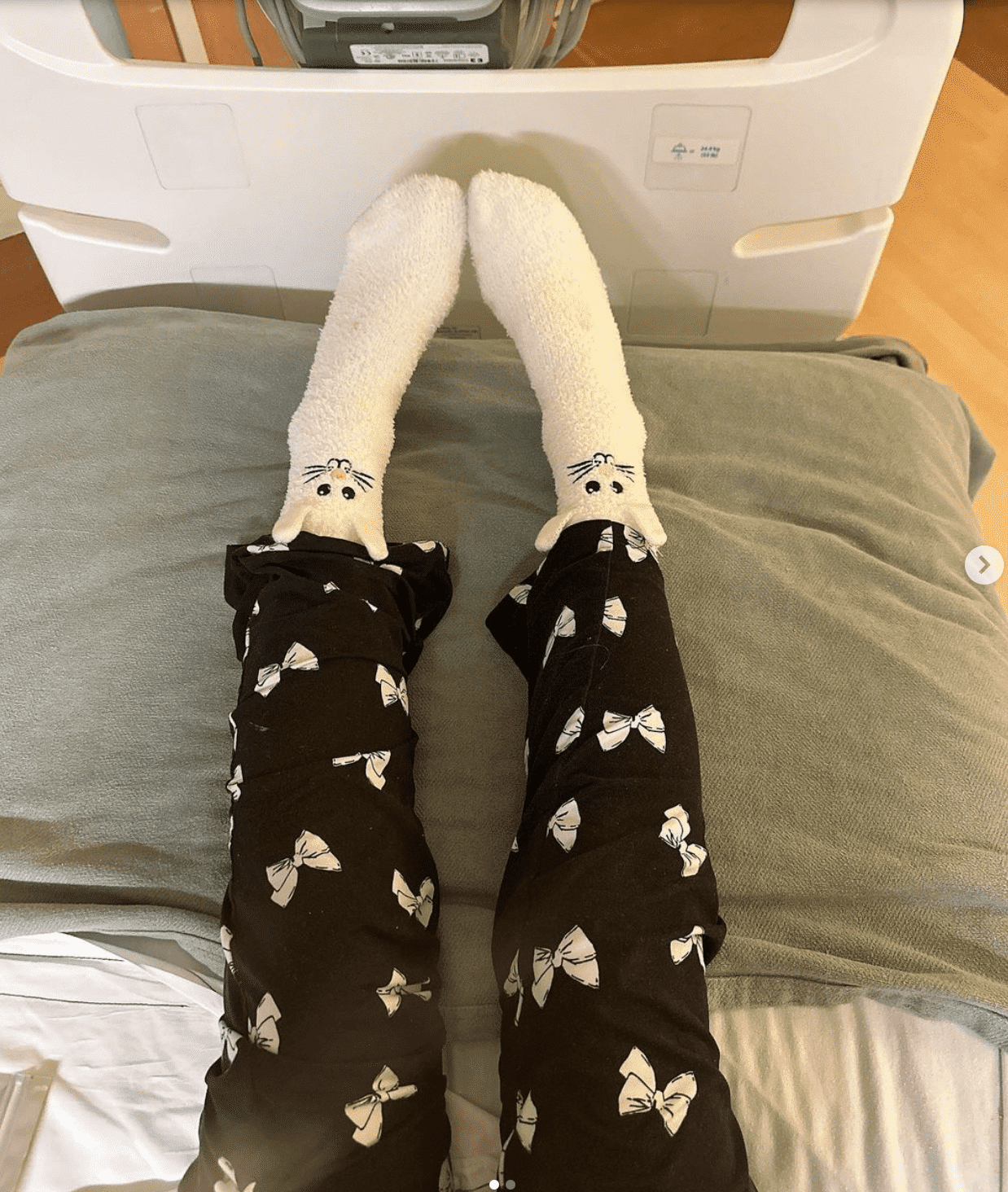 เคทยังคงอยู่ในโรงพยาบาล