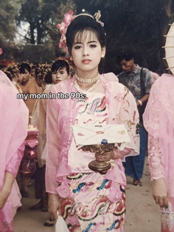 แม่สมัยสาวๆ