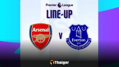 11 ตัวจริง อาร์เซนอล เอฟเวอร์ตัน