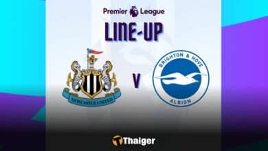 11 ตัวจริง นิวคาสเซิ่ล ไบรท์ตัน