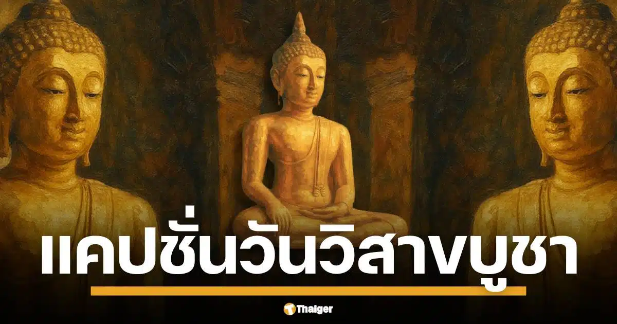 อ่านให้ตาแตก 200 แคปชั่นวันวิสาขบูชา มัดรวมแคปชั่นเด็ด โดนใจ