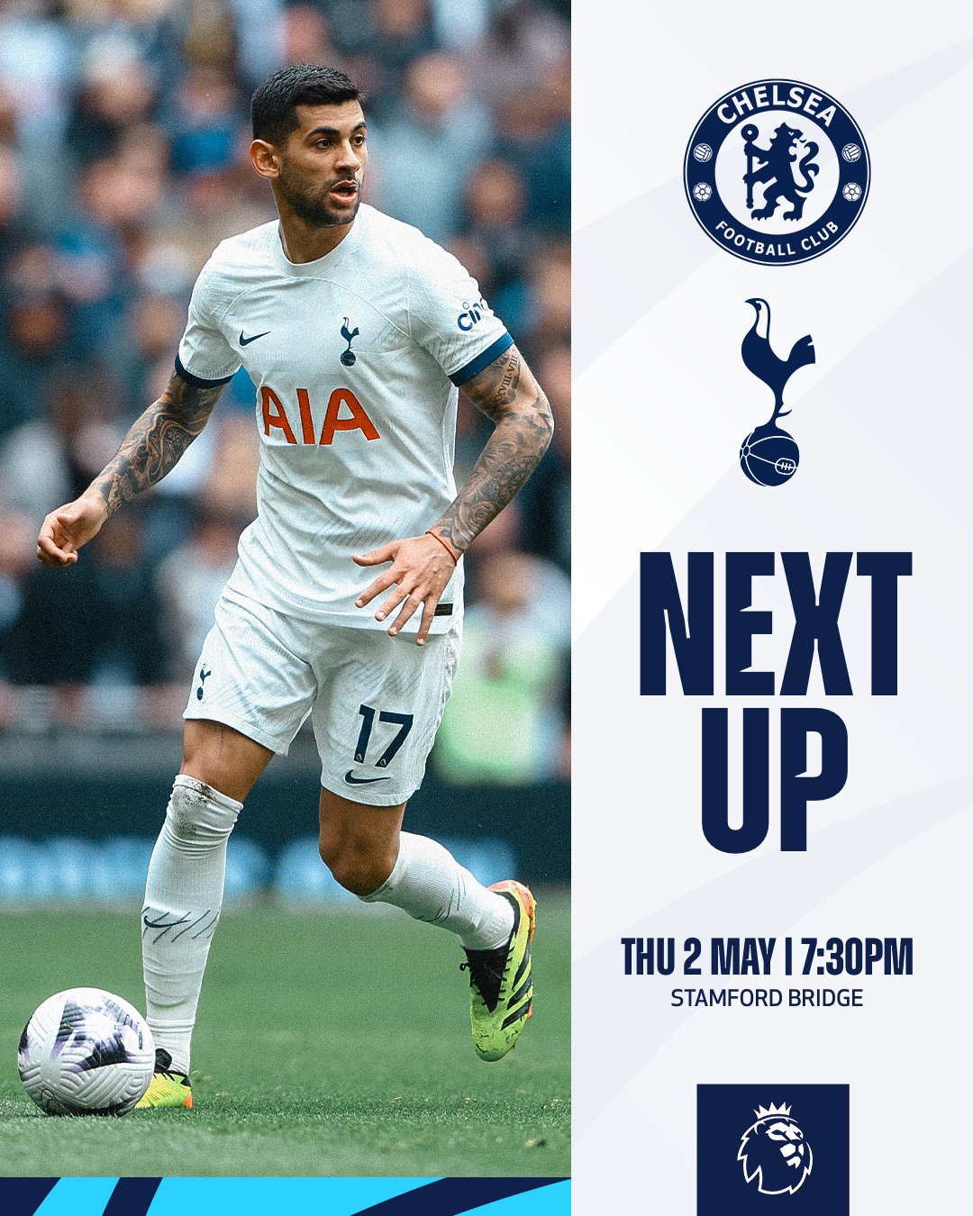 พรีเมียร์ลีก เชลซี สเปอร์ส