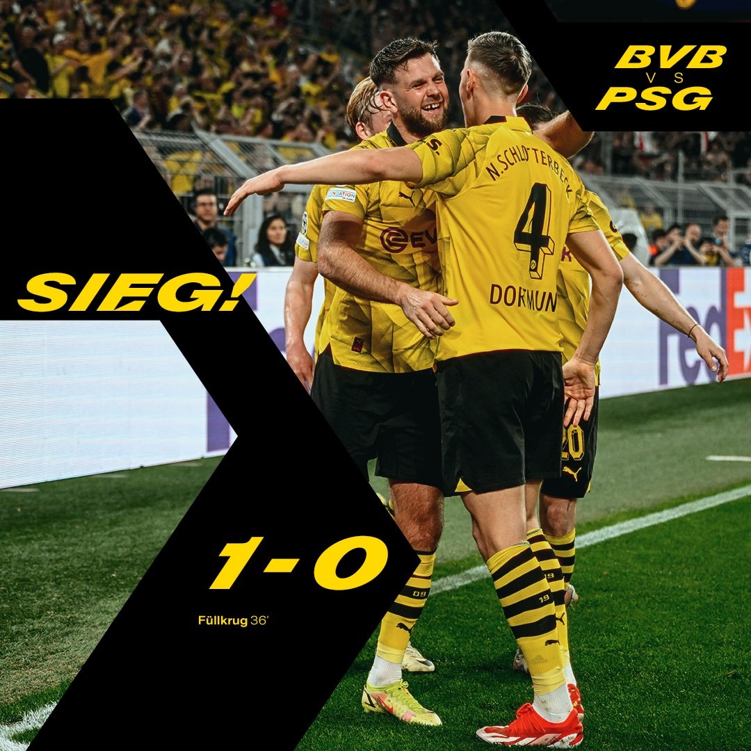 ผลบอลเมื่อคืนนี้ ยูฟ่า แชมเปี้ยนส์ลีก ดอร์ทมุนด์ เปแอสเช