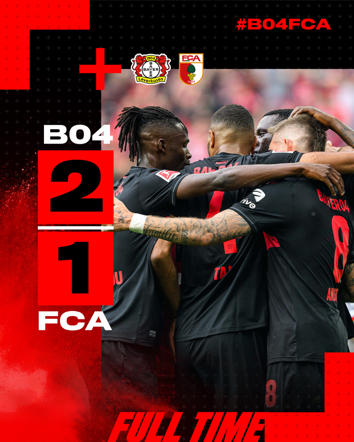 ผลบอลล่าสุด บุนเดสลีกา เลเวอร์คูเซ่น เอาก์สบวร์ก