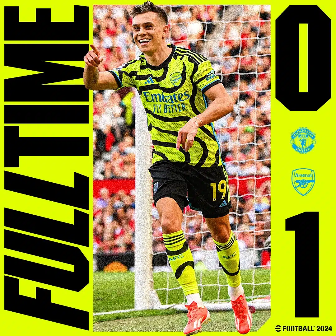 ผลบอลล่าสุด พรีเมียร์ลีก แมนยู อาร์เซนอล