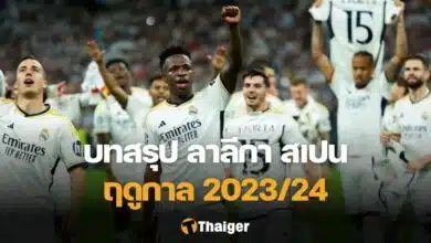 สรุปผลบอล ตารางคะแนน ลาลีกา 2023/24