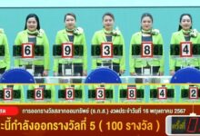 Thai lottery16 5 67