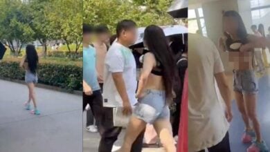 เศรษฐีจีนเดินแก้ผ้า