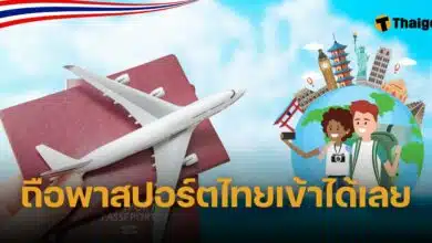 พาสปอร์ตไทย ไม่ต้องขอวีซ่า