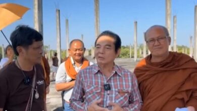 กู๋เคี้ยง บริจาคที่ พระสิ้นคิด