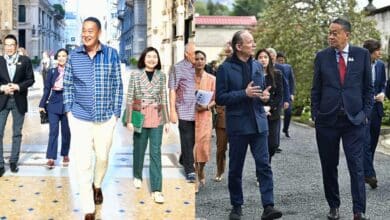 ข่าวเศรษฐาใส่ผ้าขาวม้าไปโรงงานชีส