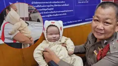 หญิงอุ้มลูกขึ้นโรงพัก น้องโจเซฟ