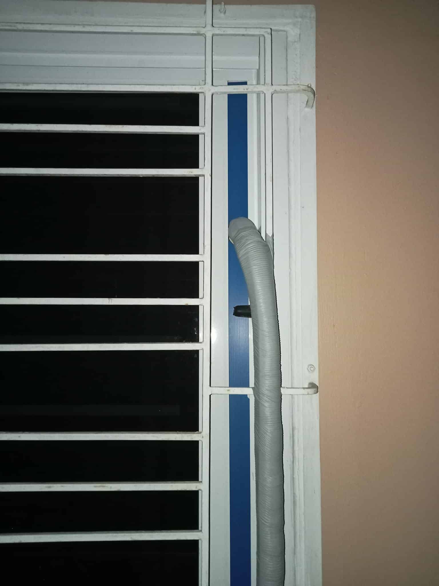 ช่างอ้น ต่อท่อแอร์ แบบสร้างสรรค์ แบบไม่เจาะผนัง