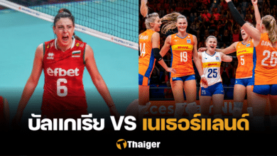 ถ่ายทอดสด บัลแกเรีย เนเธอร์แลนด์ VNL 2024