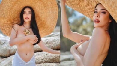 นัทนิสามณี-เปลือยท่อนบน