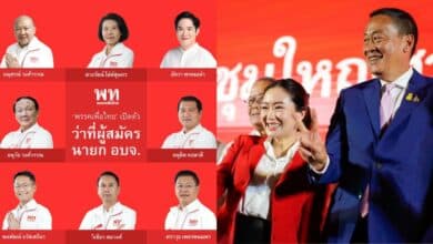 พรรคเพื่อไทย ว่าที่ผู้สมัครนายกอบจ