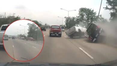 อุบัตเหตุวันนี้ กระบะแต่งซิ่ง