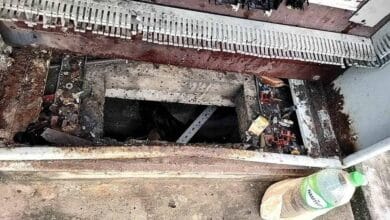 เสียชีวิตในท่อตู้ไฟฟ้า