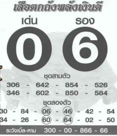 เสือตกถังพลังเงินดี 16 5 67