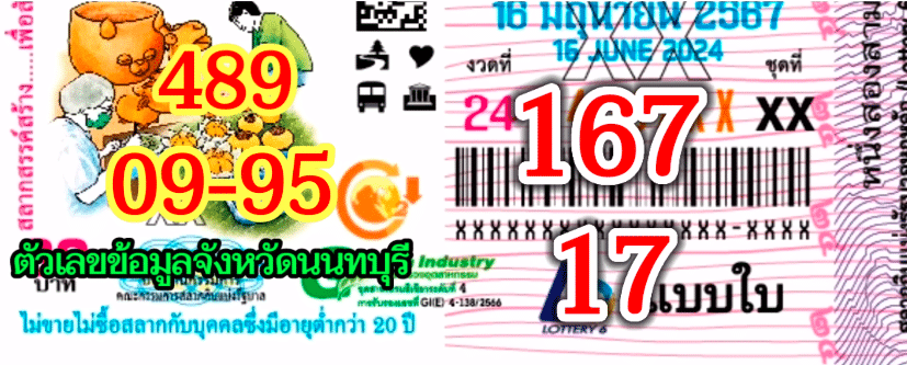 แปลปกสลาก งวด 16 มิถุนายน 2567-3