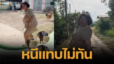 Funny Teacher tried to runaway from a dog 67 (1)