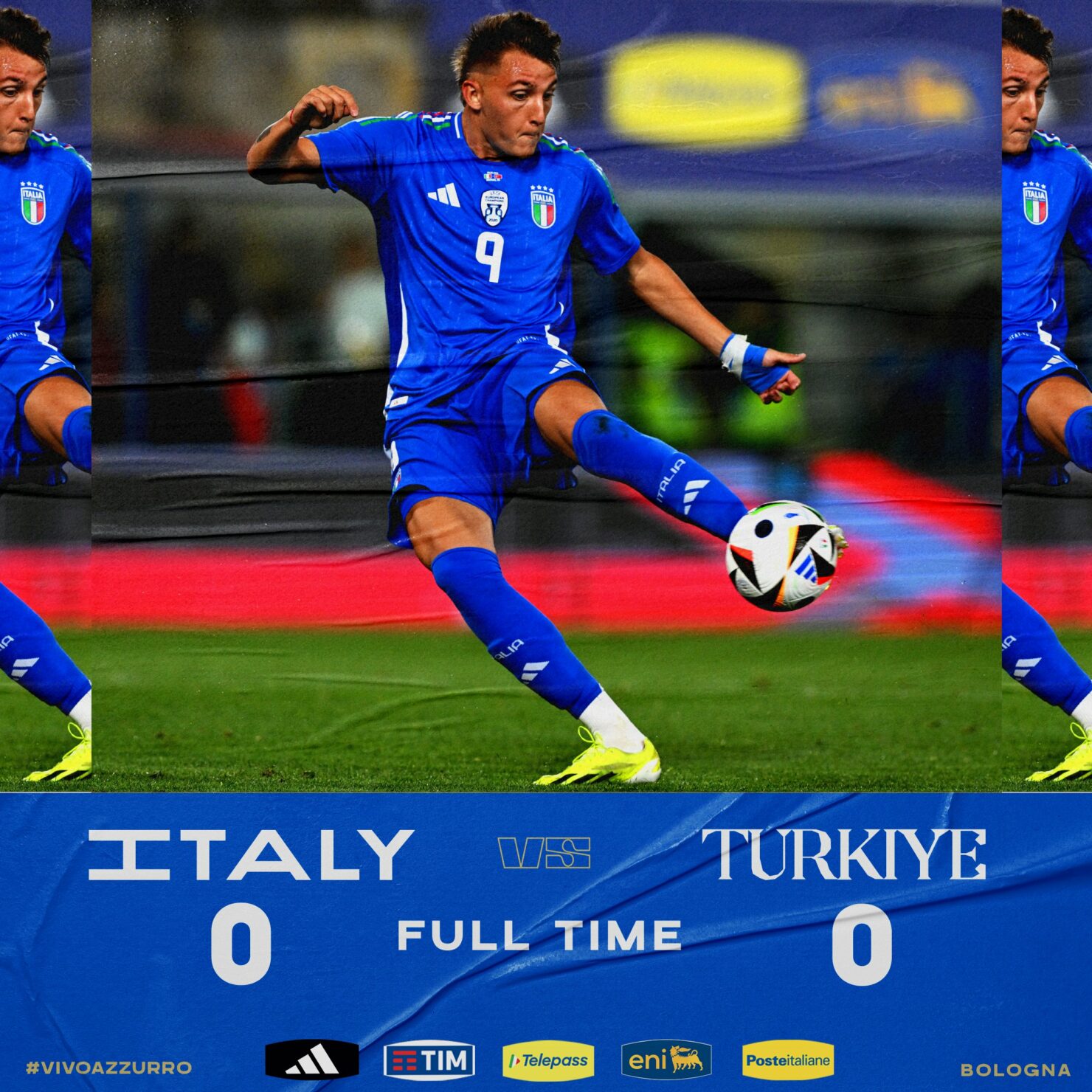 ผลบอลเมื่อคืนนี้ ฟุตบอลอุ่นเครื่องทีมชาติ อิตาลี ตุรกี