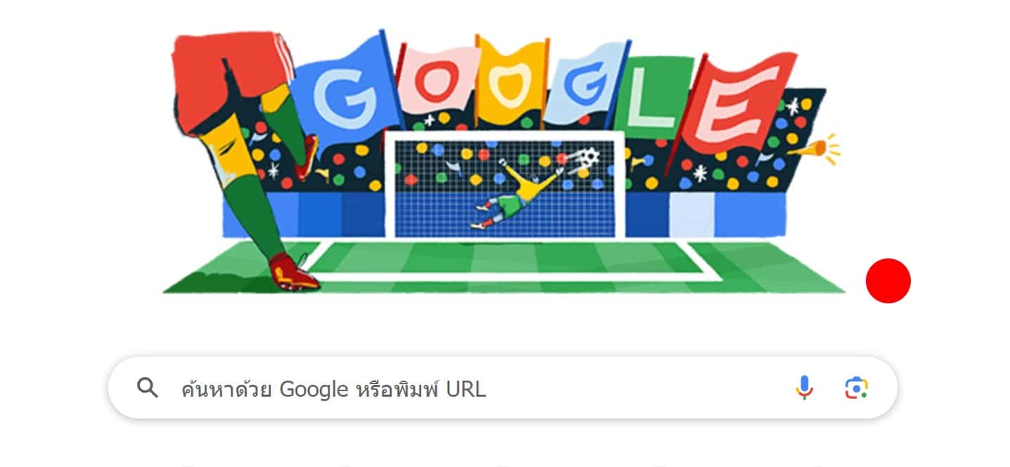 Google doodle ฟุตบอลชิงแชมป์แห่งชาติยุโรปปี 2024
