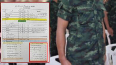 กลาโหม ค่าดูดส้วมทหารเกณฑ์