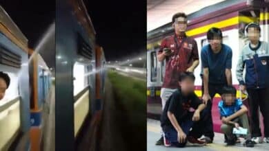 เด็กป่วนขบวนรถไฟ ที่ฉีดก้น