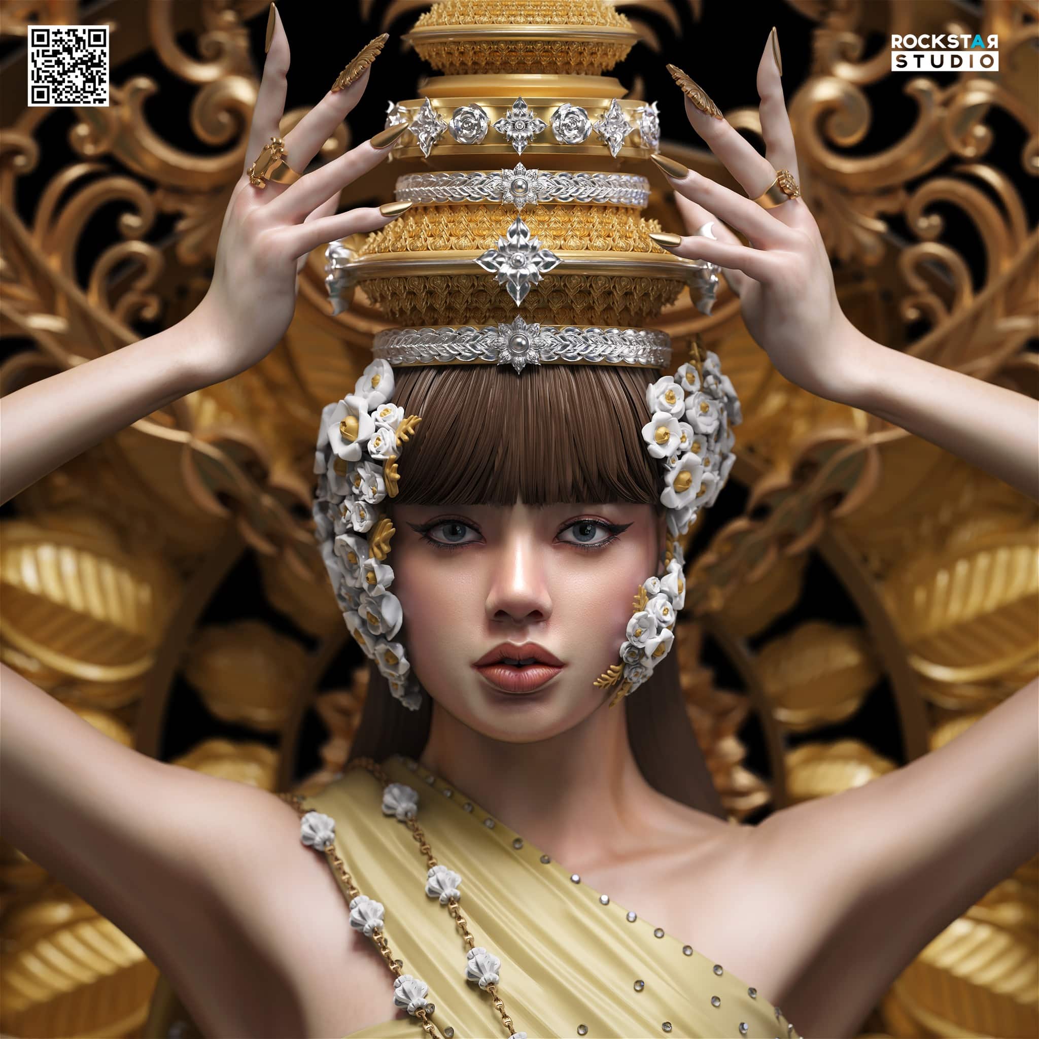 คุณพ่อปั้น โมเดล 3 มิติ ลิซ่า ให้ลูกสาว 4 ขวบ 1