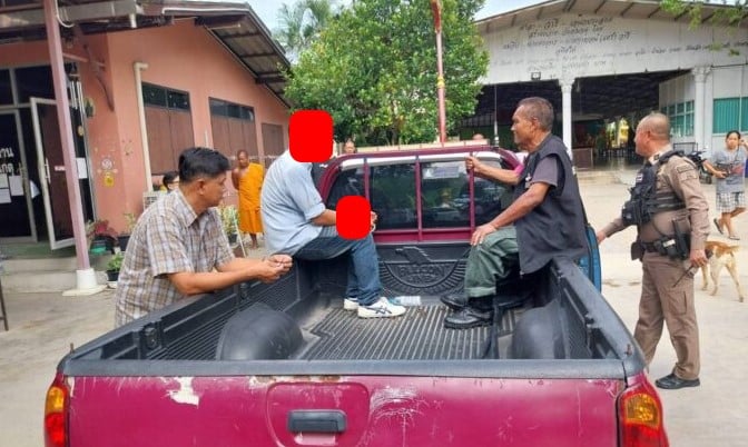 ชายคลั่ง บุกเอามีดไล่แทงพระในวัด