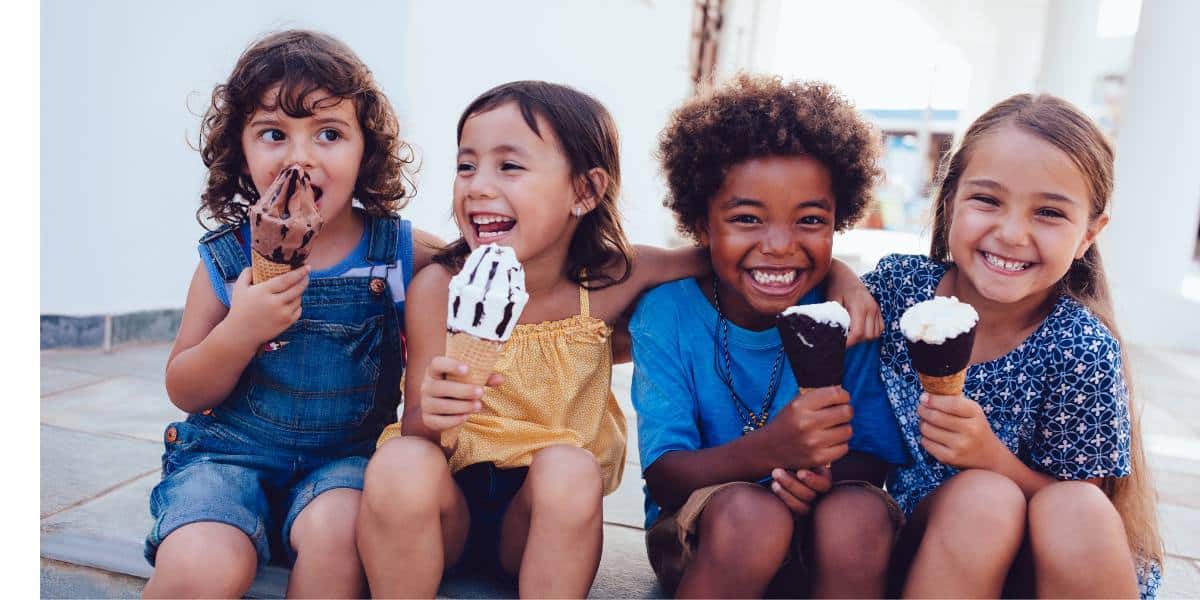 เด็กกินไอติม