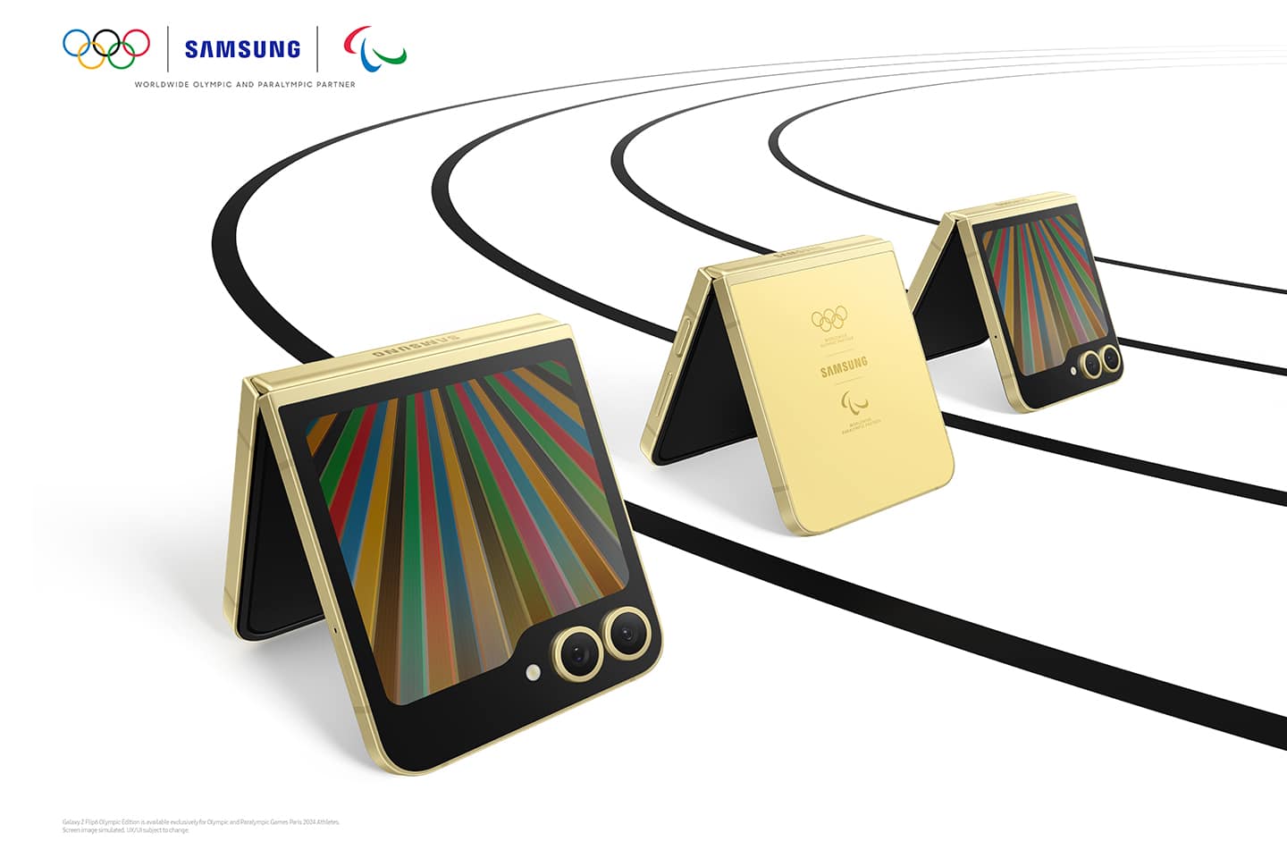 Samsung Galaxy Z Flip6 Olympic Edition สำหรับนักกีฬา โอลิมปิก 2024