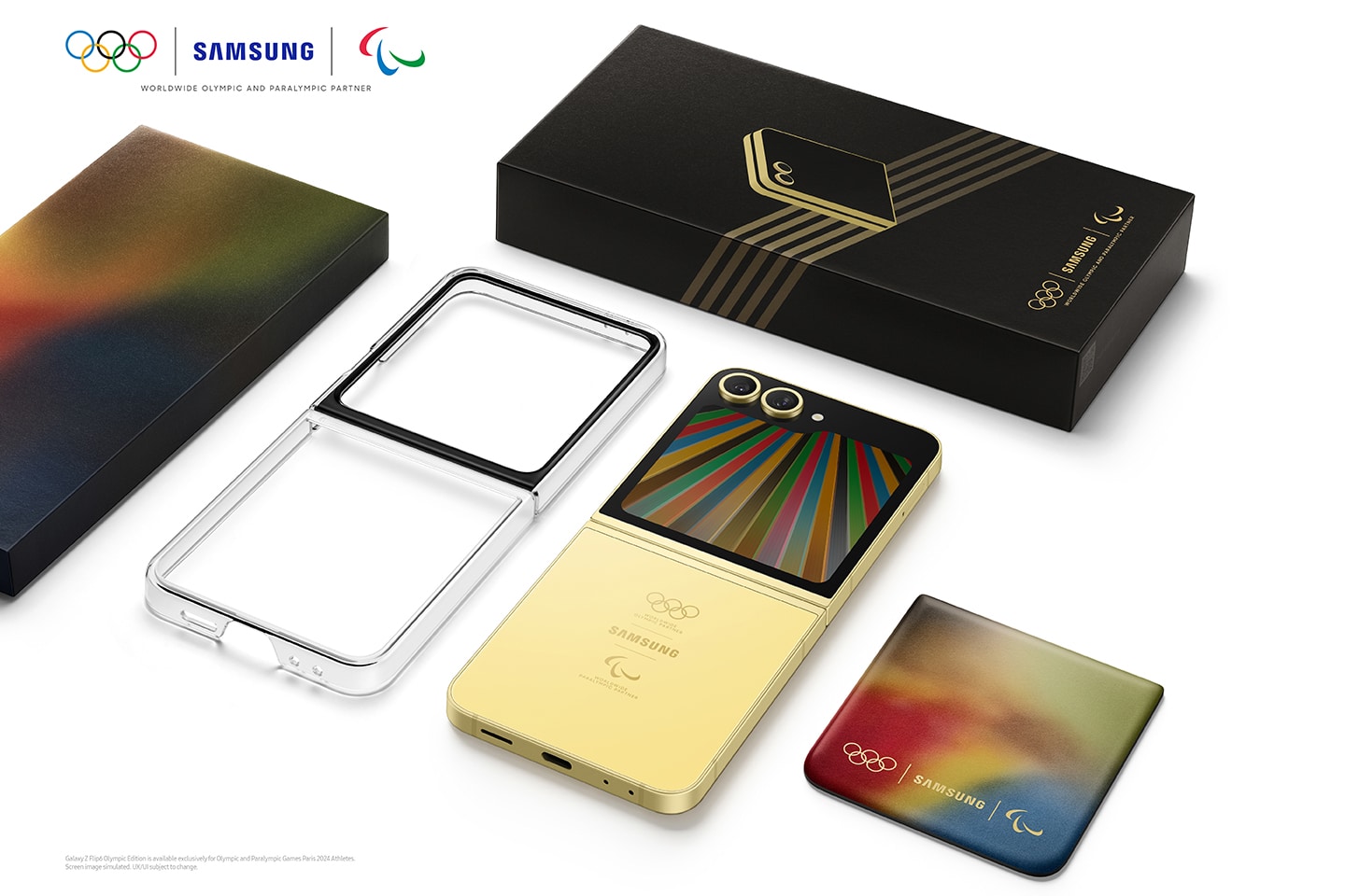 Samsung Galaxy Z Flip6 Olympic Edition พร้อมเคสจากหนัง Venezia