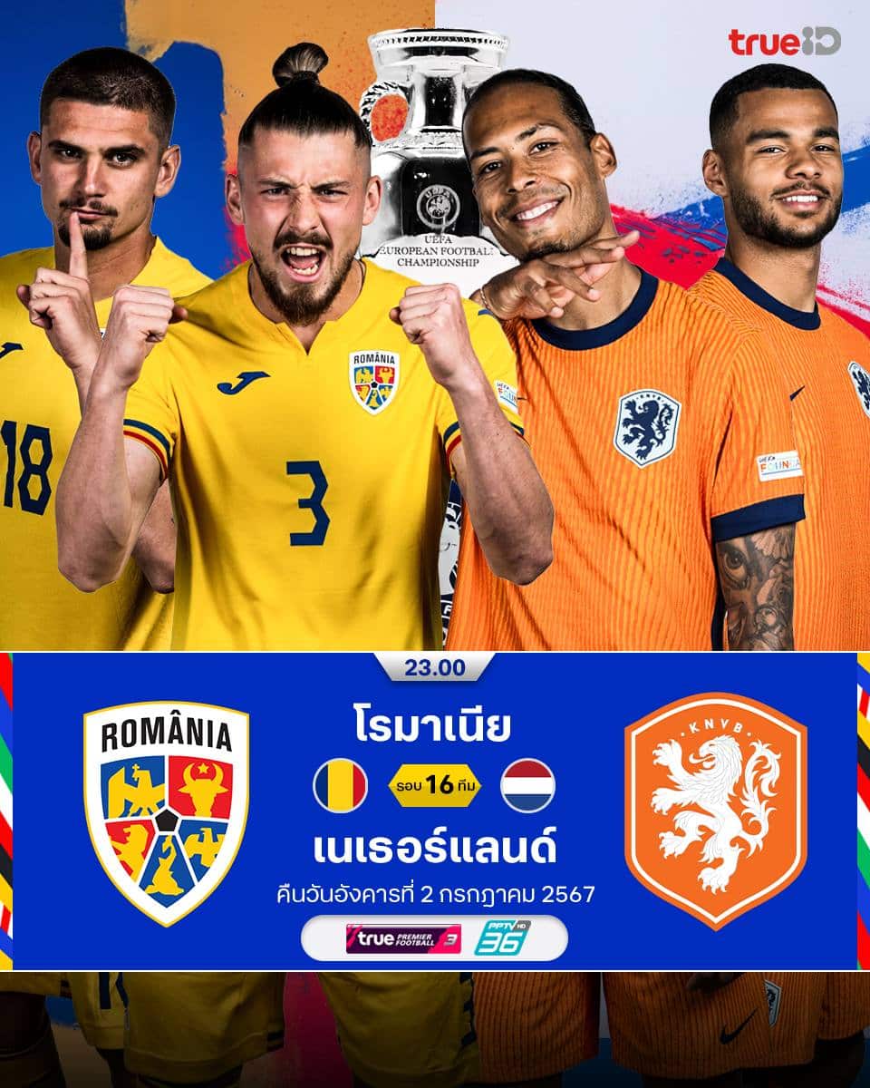 ฟุตบอล ยูโร 2024 โรมาเนีย เนเธอร์แลนด์