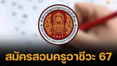 _Apply for the vocational teacher exam 2024, total 423 positions, maximum salary 19,460 baht. (1)