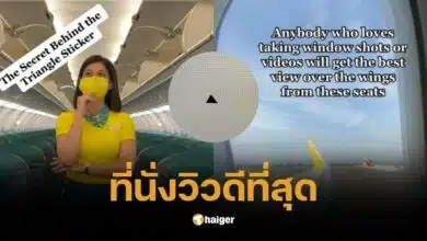 แอร์สาวแฉ ความลับ สัญลักษณ์สามเหลี่ยมบนเครื่องบิน ที่หลายคนไม่เคยรู้