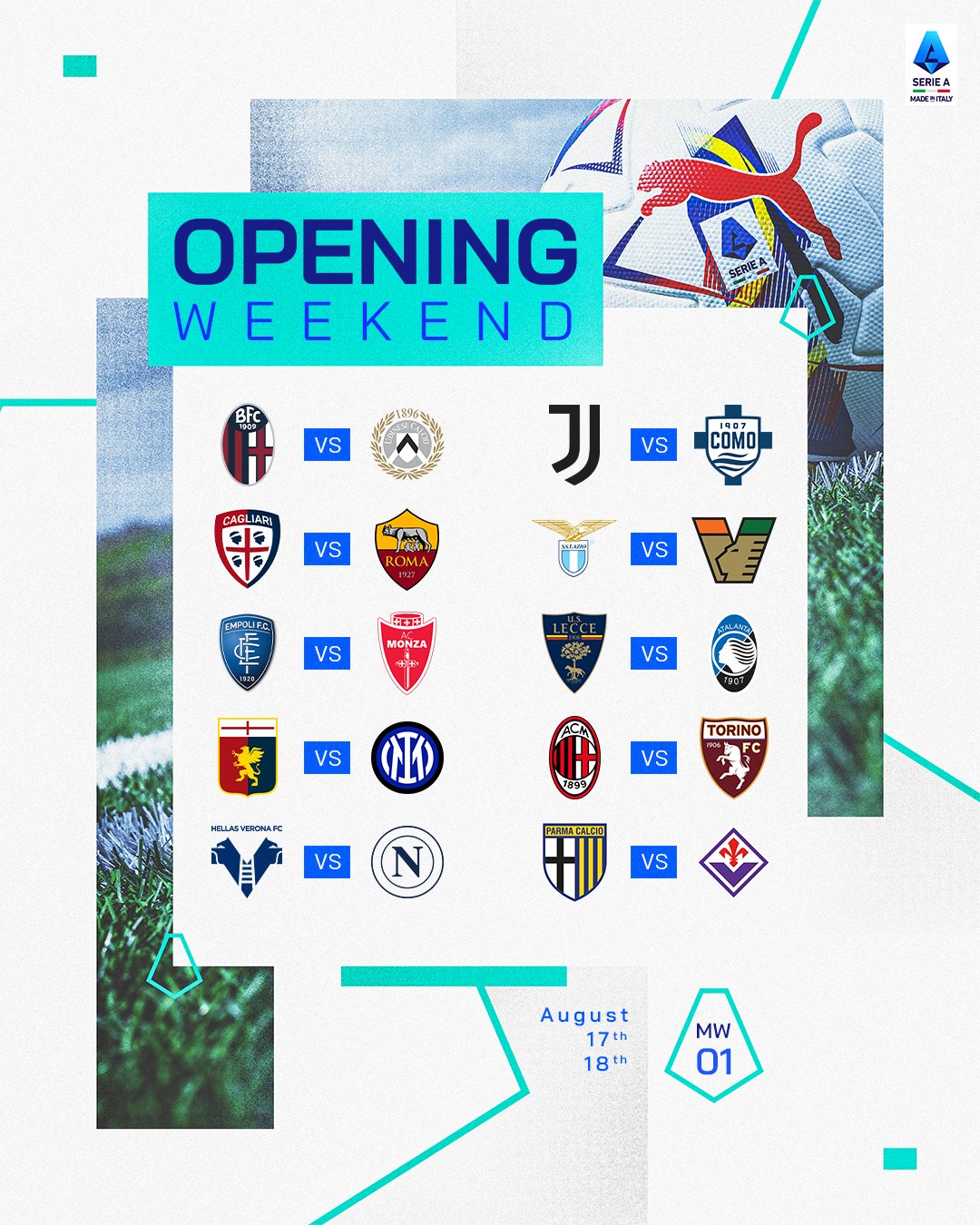 กัลโช่ เซเรีย อา 2024/25