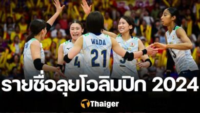 นักวอลเลย์บอลหญิงทีมชาติญี่ปุ่น โอลิมปิก 2024