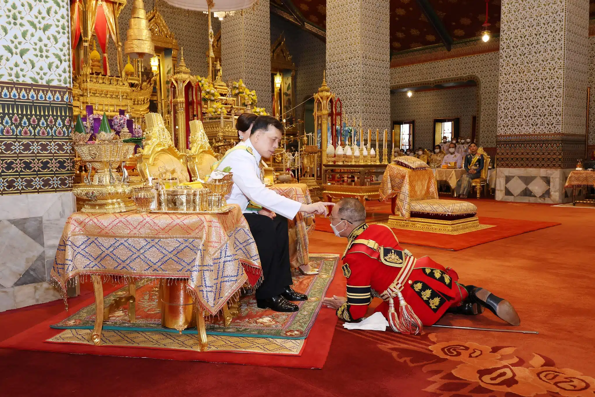 พระบาทสมเด็จพระวชิรเกล้าเจ้าอยู่หัว ทรงพระกรุณาโปรดเกล้าโปรดกระหม่อมสถาปนา หม่อมเจ้าเฉลิม​ศึก​ ยุคล