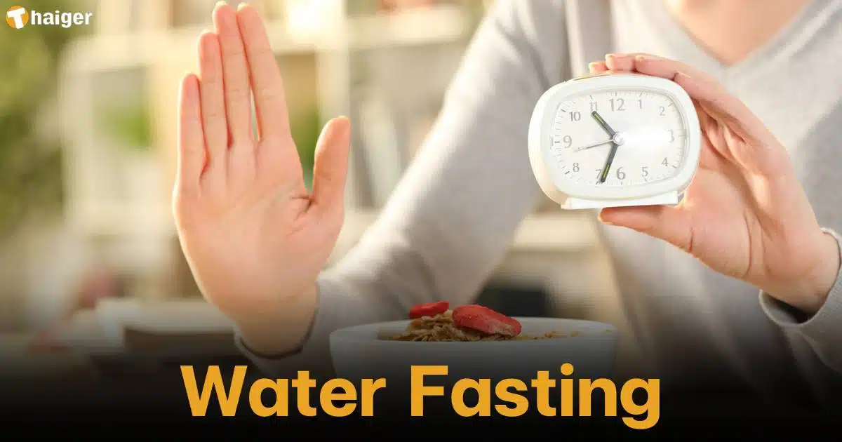 Water Fasting helps the body stimulate autophagy