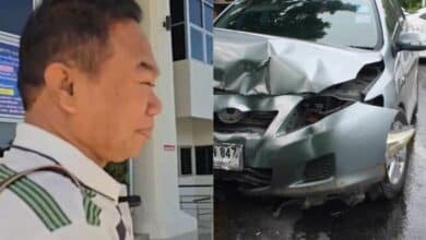 ทะเบียนรถครูปรีชาอุบัติเหตุ